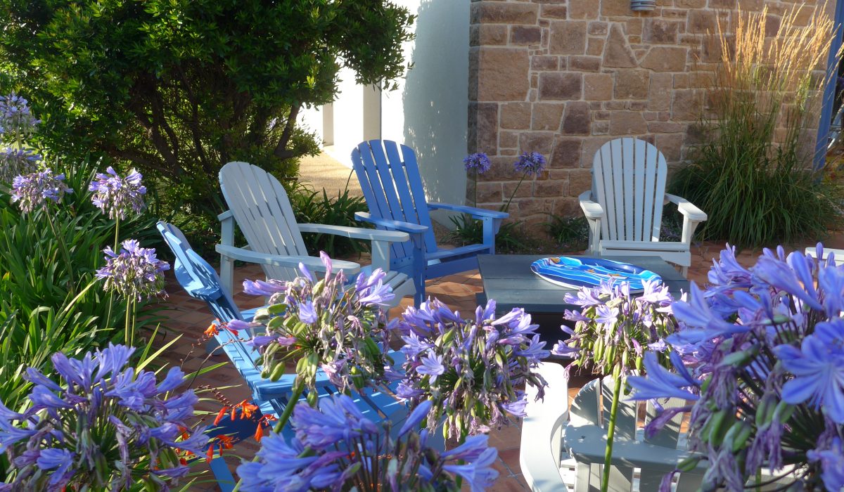 La terrasse au sud